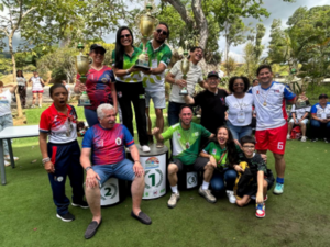Fotografía de ganadores UIS en los Juegos Nacionales Deportivos, Culturales y Recreativos de ASPU