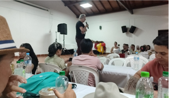 Fotografía de participantes en los VI Juegos Nacionales Deportivos, Culturales y Recreativos de ASPU